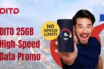DITO 25GB High-Speed Data Promo