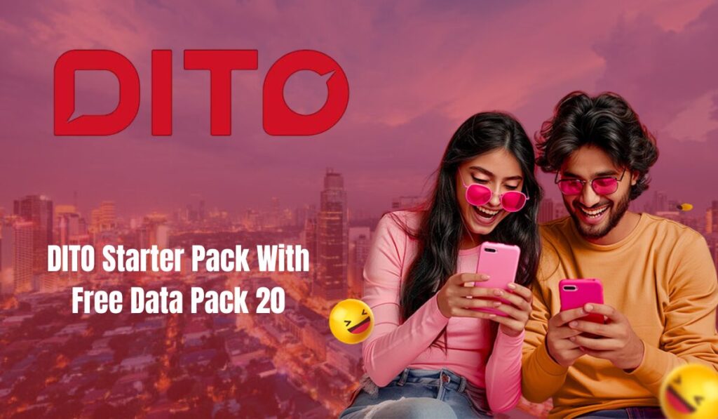 DITO Starter Pack With Free Data Pack 20