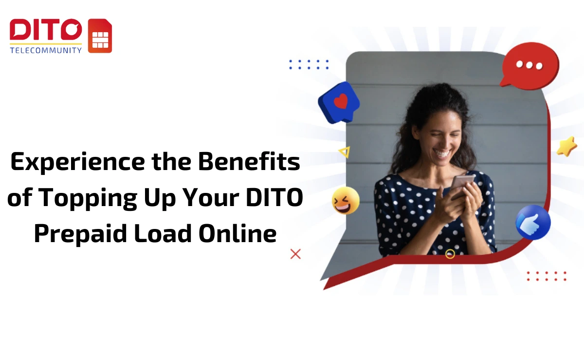 Top Up Your DITO Prepaid Load Online