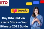 Buy Dito SIM via Lazada Store
